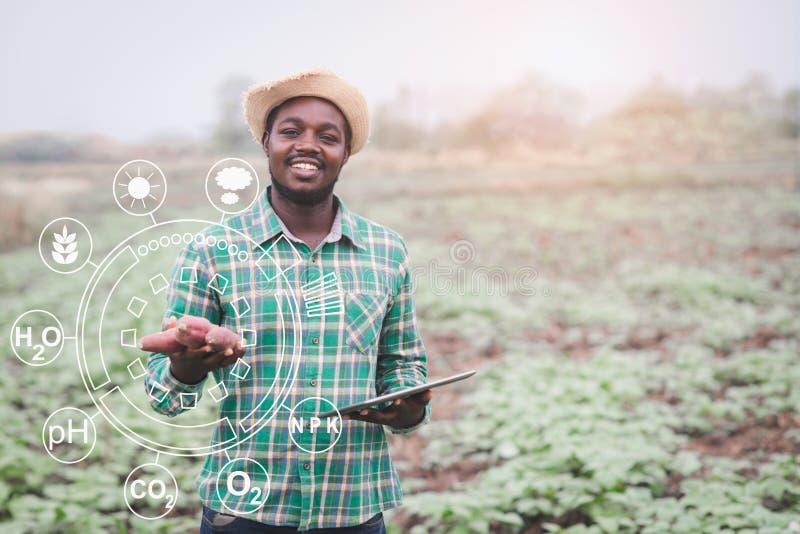 Community agent helping farmers